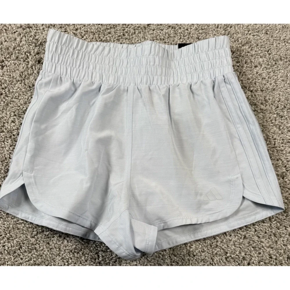 NEW Adidas Womens Pacer Short‎ Regular Fit High Rise 3